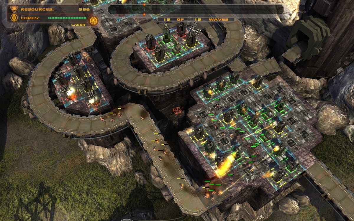 В некоторых частях карты противников можно заставить поблуждать.