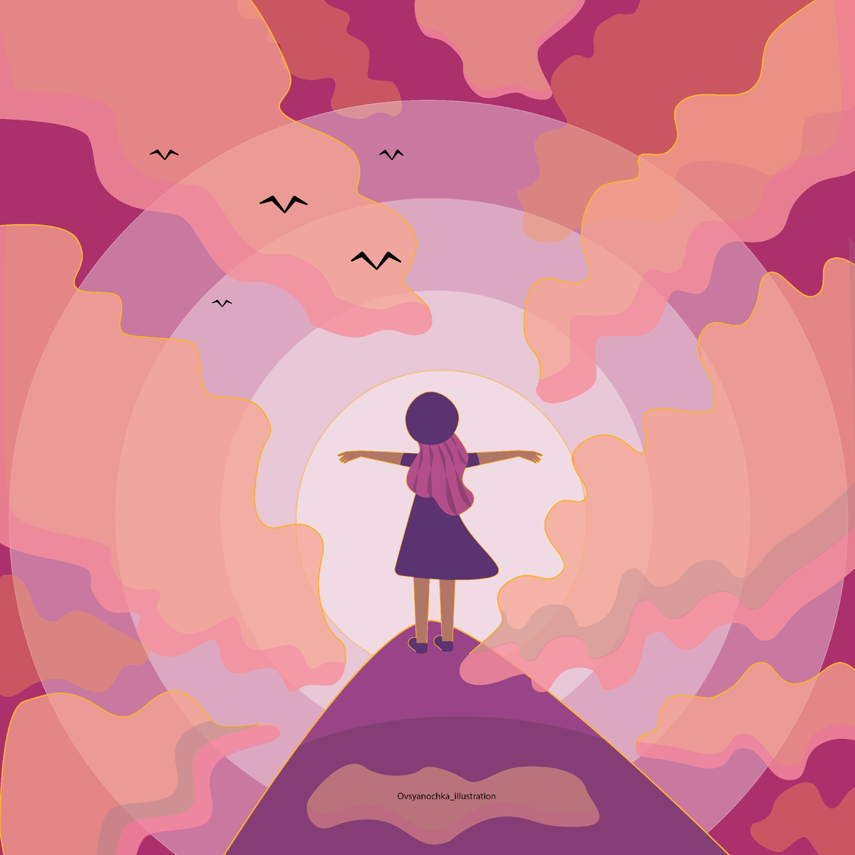 Автор иллюстрации - @ovsyanochka_illustration