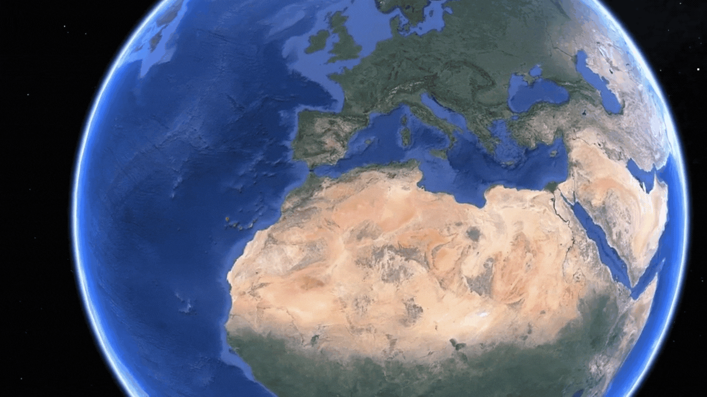 Ла Пальма на карте