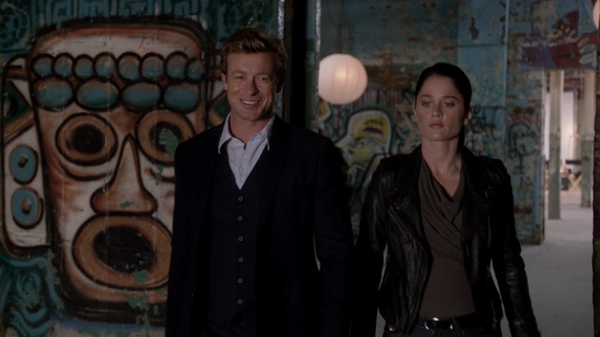 Патрик Джейн и Терез Лисбон / Кадр из сериала "Менталист", пятый сезон