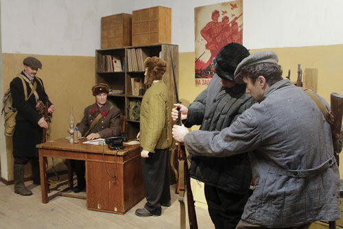 апись добровольцев в Тульский рабочий полк (Музей обороны Тулы)