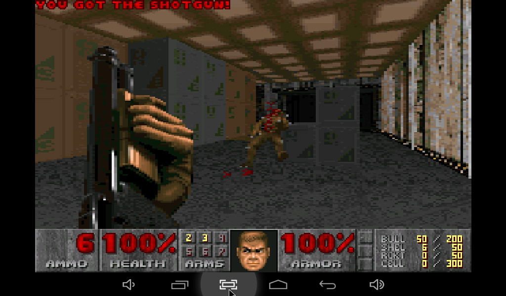 Игровая заставка Doom
