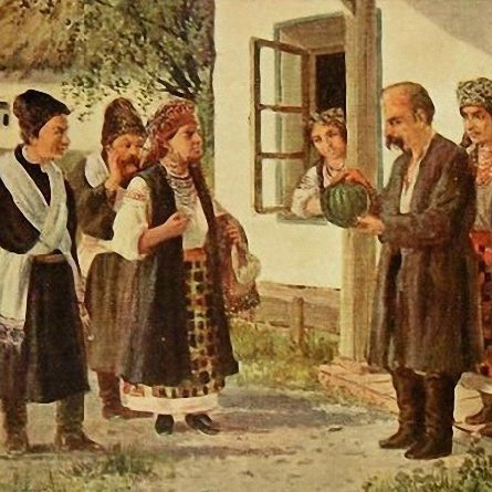 Иван Львов. Отказ в сватовстве. Подношение гарбуза