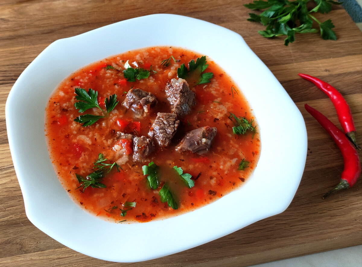 Тутмаджи суп грузинский