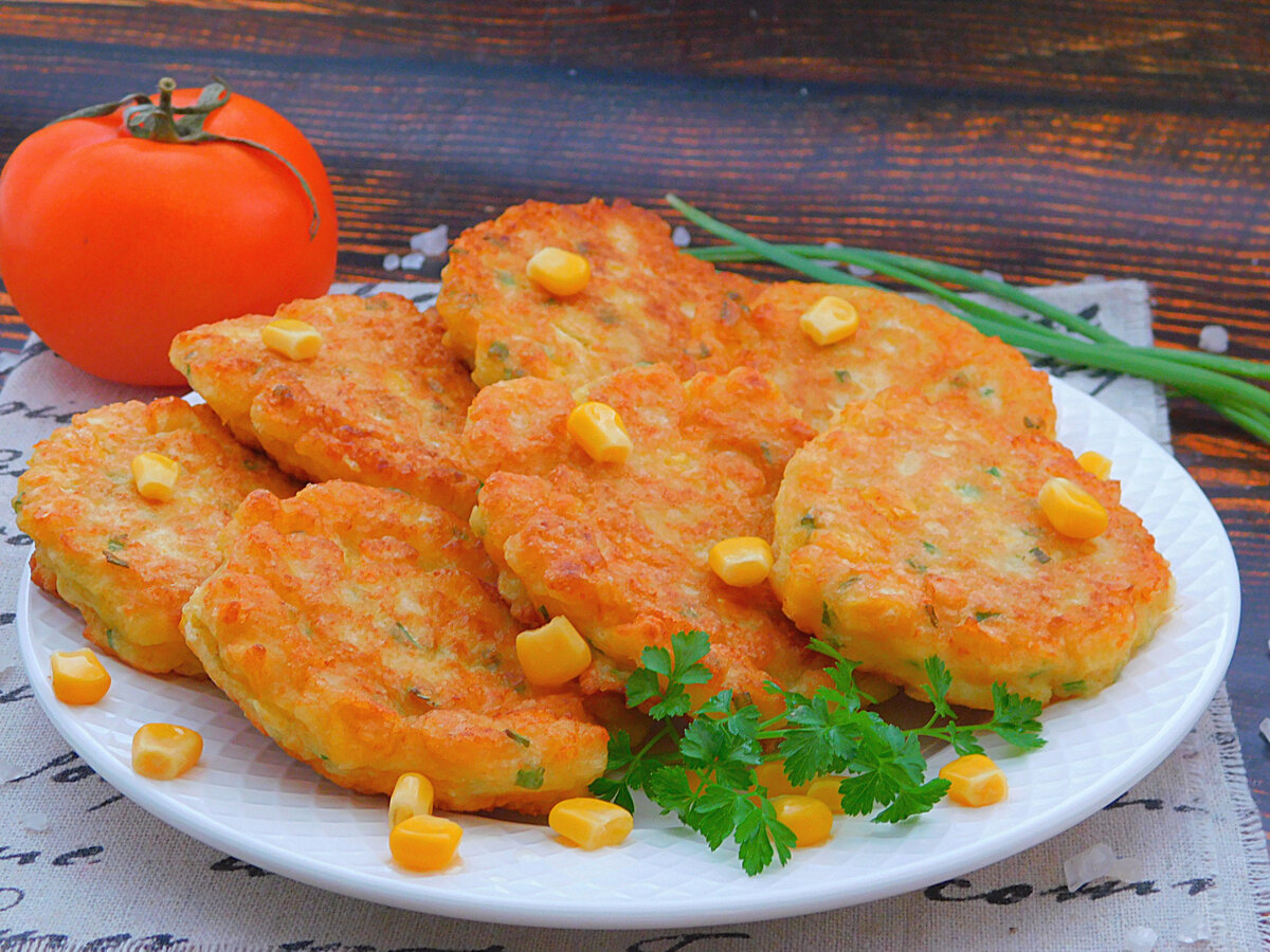 Кукурузные котлеты