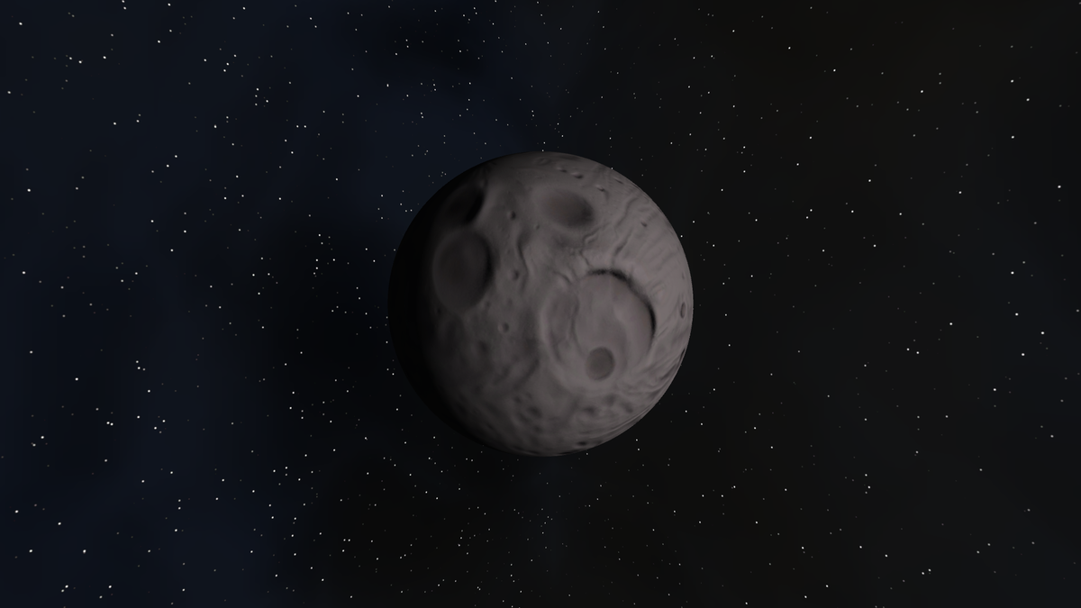 Фобос. Авторская графика Pertichor V