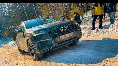 ДОМИНАТОР AUDI Q7 против Land Rover D4, Lexus GX470, Subaru Outback | MICHELIN X-Ice North 4 РЕШАЕТ