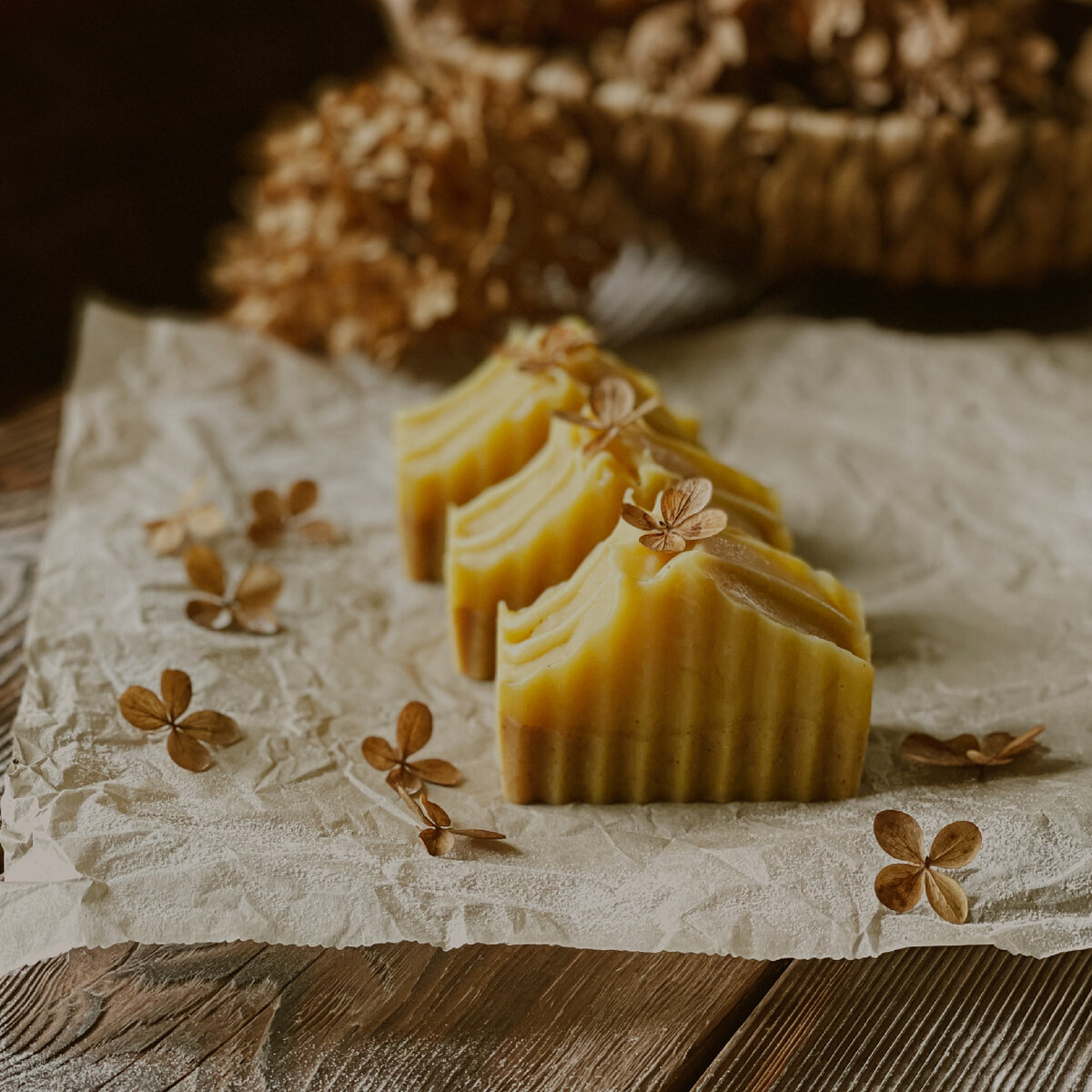 Мыло с нуля с соком тыквы и специями «Тыквенный пирог»