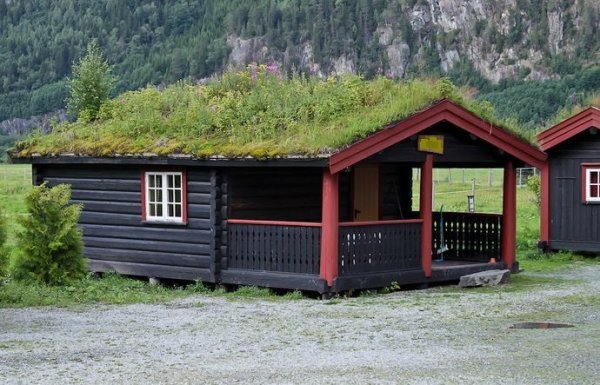 интерьер норвежского деревенского дома