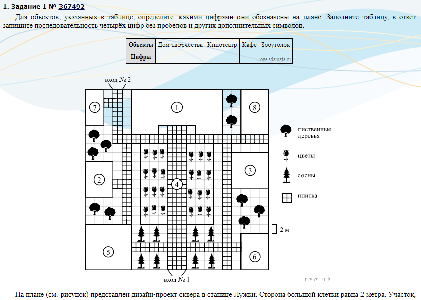 Один рисунок, а по нему - пять заданий. 
