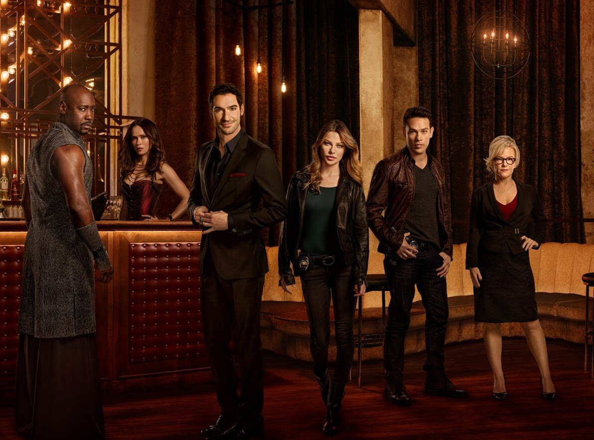 Кадр из сериала: «Люцифе́р» (англ. Lucifer). 