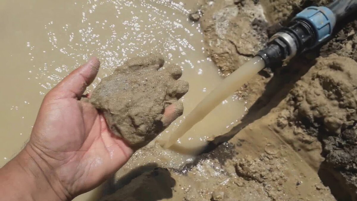 Мутная вода. Что делать? взято с сайта remont-skvazhin.ru