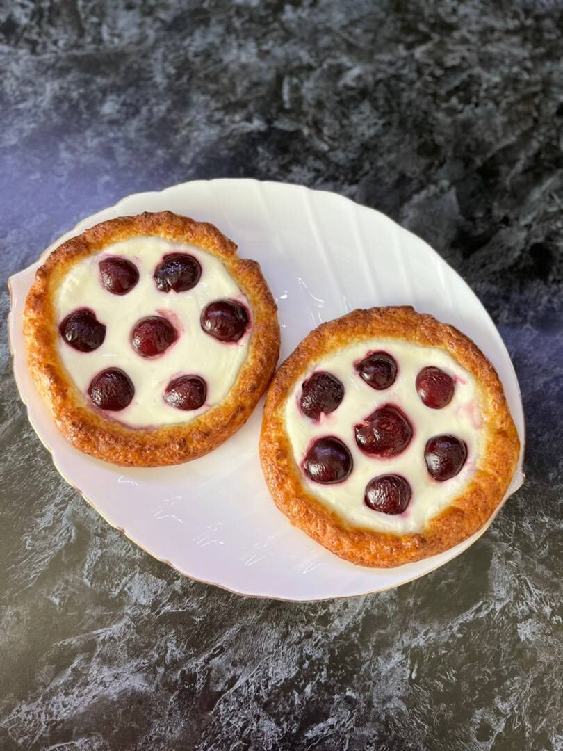 ПП ватрушки из творога с ягодой 🍒 | Овкусе.ру - Ежедневная готовка в  радость! Пошаговые рецепты с фото | Дзен