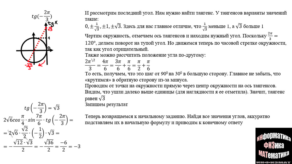 Преобразование тригонометрических выражений в №4 ЕГЭ математика профильный  уровень. Теория и разбор типичных задач | In ФИЗМАТ | Дзен