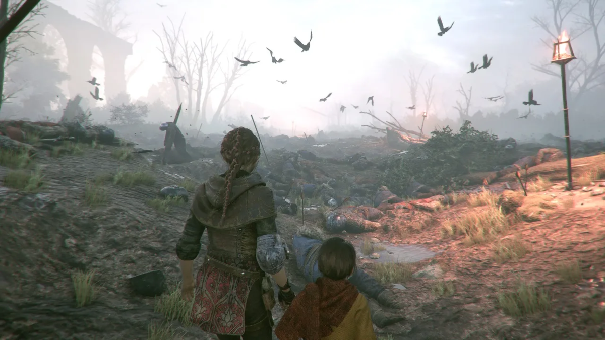 A plague tale innocence ps5. A plague tale: innocence. A plague tale innocence обзор. A plague tale innocence замок. A plague tale innocence артур и амиция.