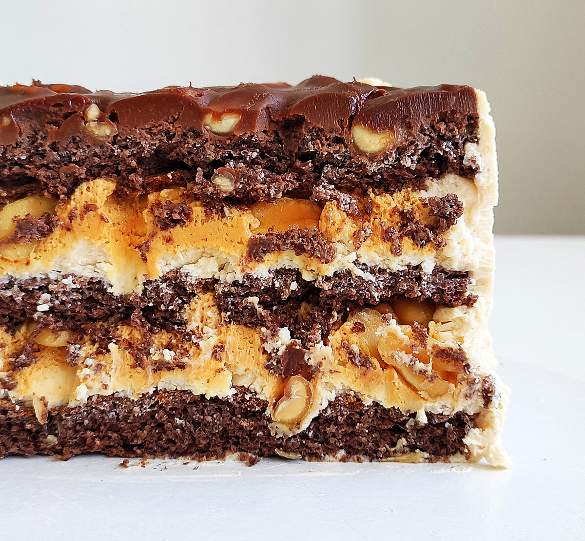 Торт сникерс без сахара