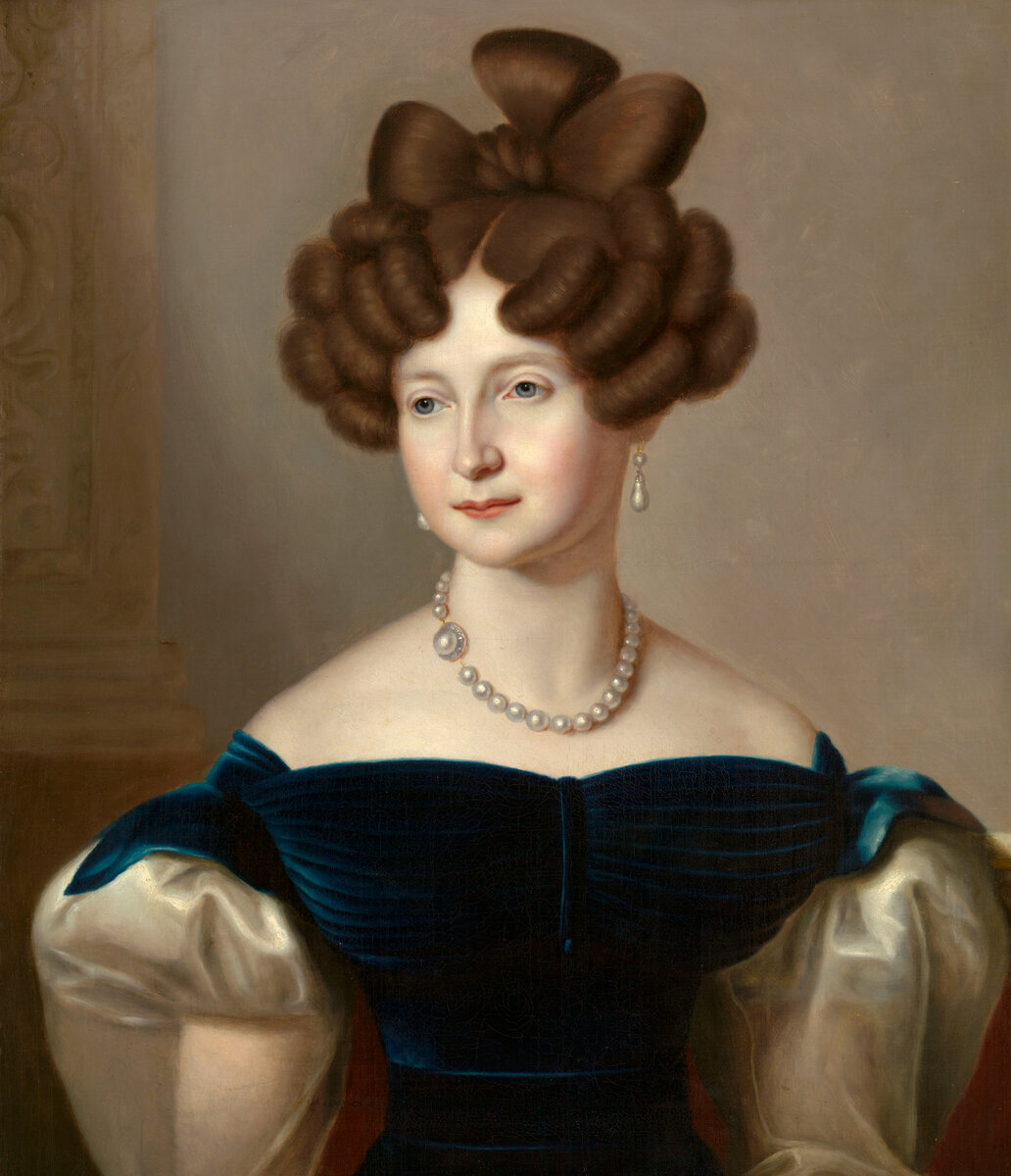 Ян Баптист Ван дер Хюлст «Анна Павловна, королева Нидерландов» (фрагмент) / Коллекция королевской семьи Нидерландов
