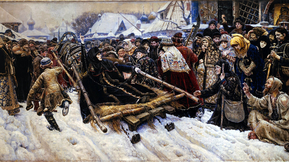 Боярыня Морозова. 1887 год