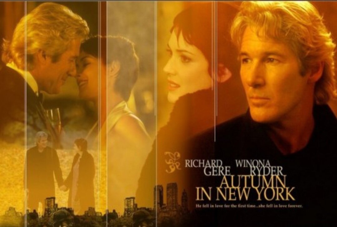 Постер к фильму "Осень в Нью-Йорке". Материал из сети.
