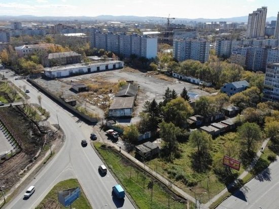     Школу на улице Демьяна Бедного в Хабаровске начнут строить в 2023 году ФОТО: мэрия Хабаровска