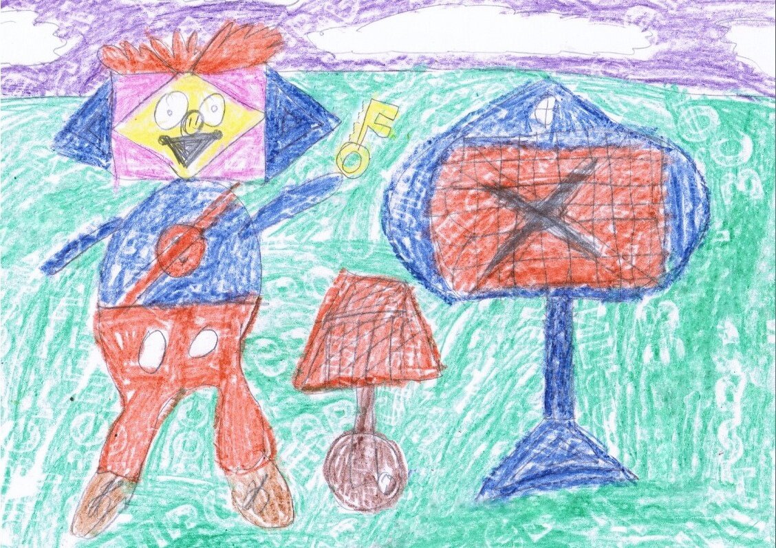 рисунок сына 