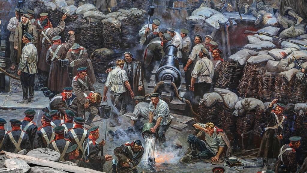 На Севастопольских бастионах