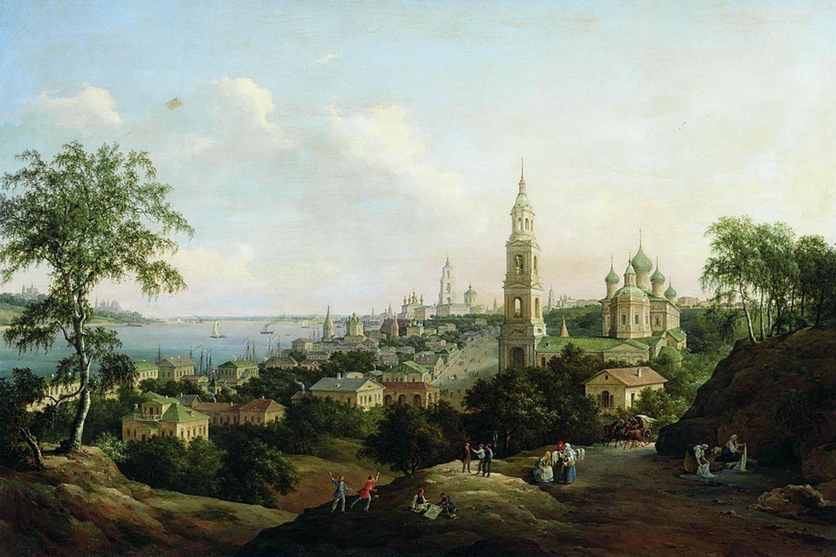 Никанор Григорьевич Чернецов. "Кострома" . 1862 год