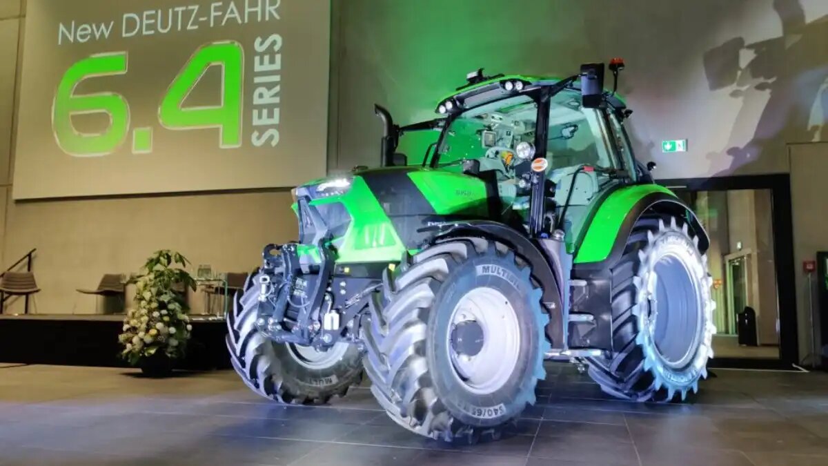 Фото: mechaman.nl Новый трактор Deutz-Fahr линейки 6.4