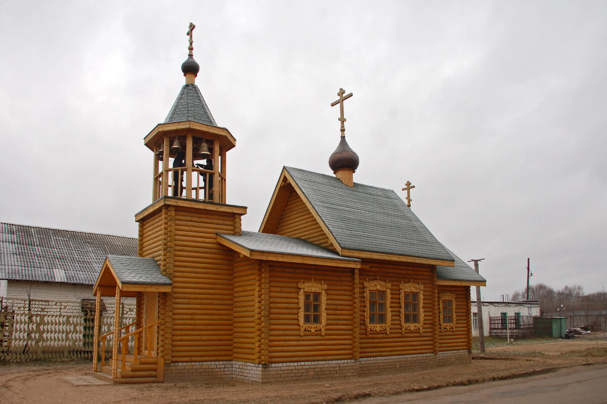 Торжок. Церковь Александра Невского при ИК№4. 2008 г.