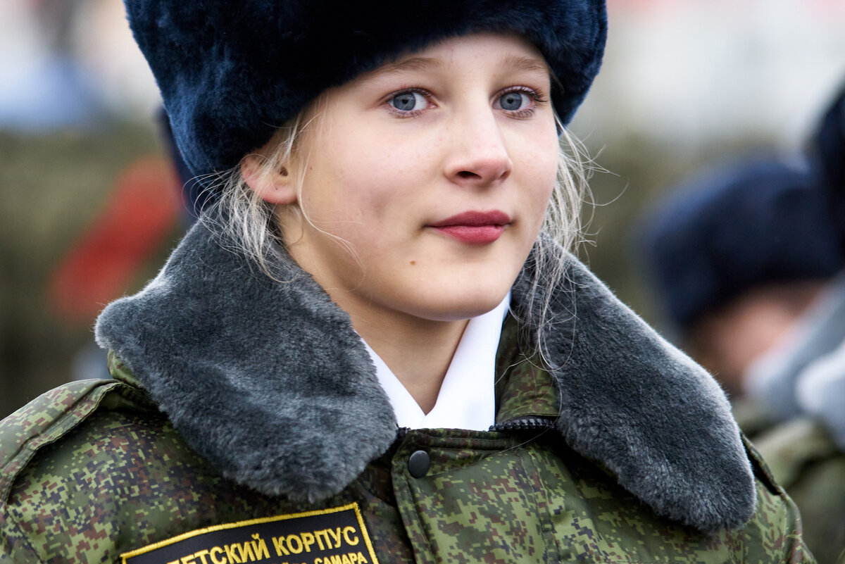 Generation 24. Мальчики Юнармия на параде.