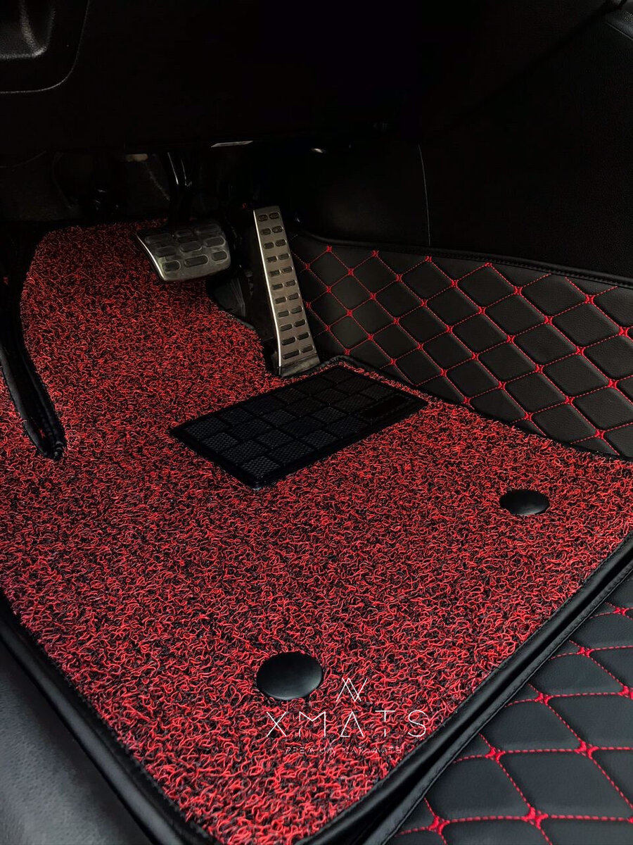 3D коврики из экокожи на KIA Optima