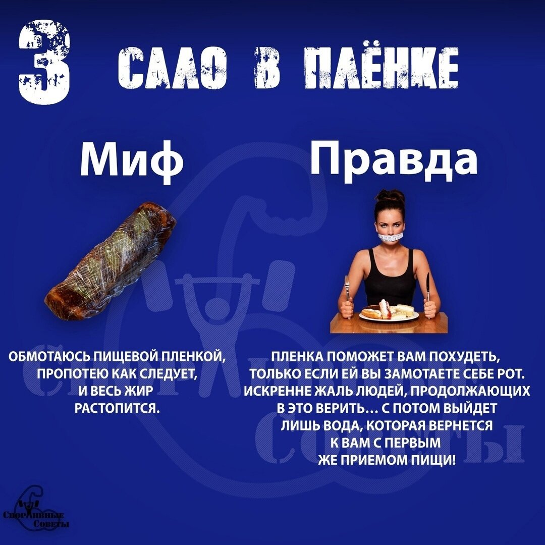 Мифы о спорте