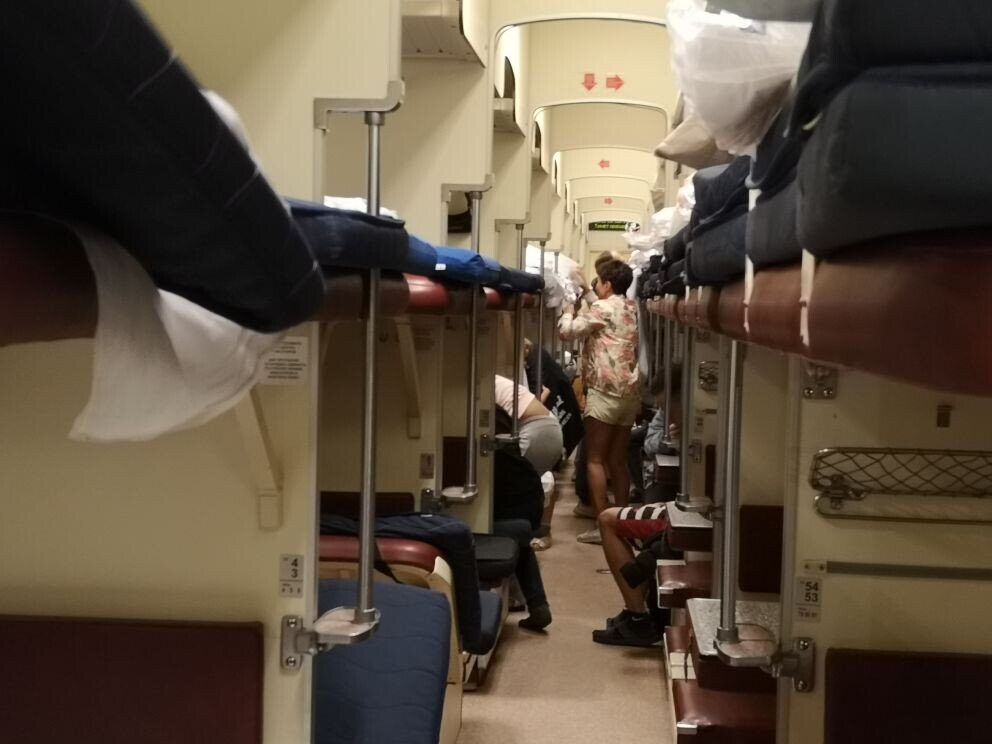 Плацкартный вагон. Фото автора