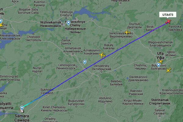     По информации сервиса flightradar на 8:30 самарского времени 15 ноября 2022 года самолет Boeing 737–45S в пути