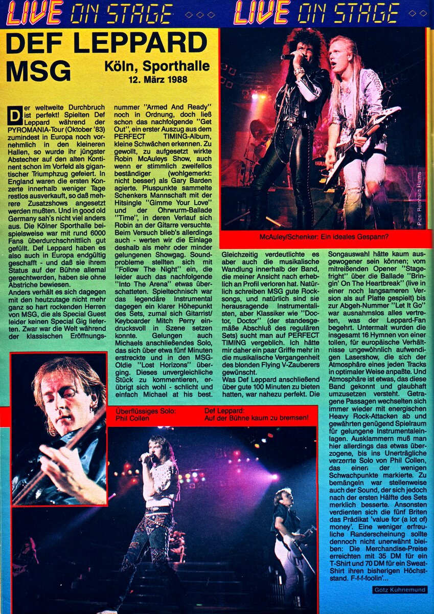Страница журнала Metal Hammer