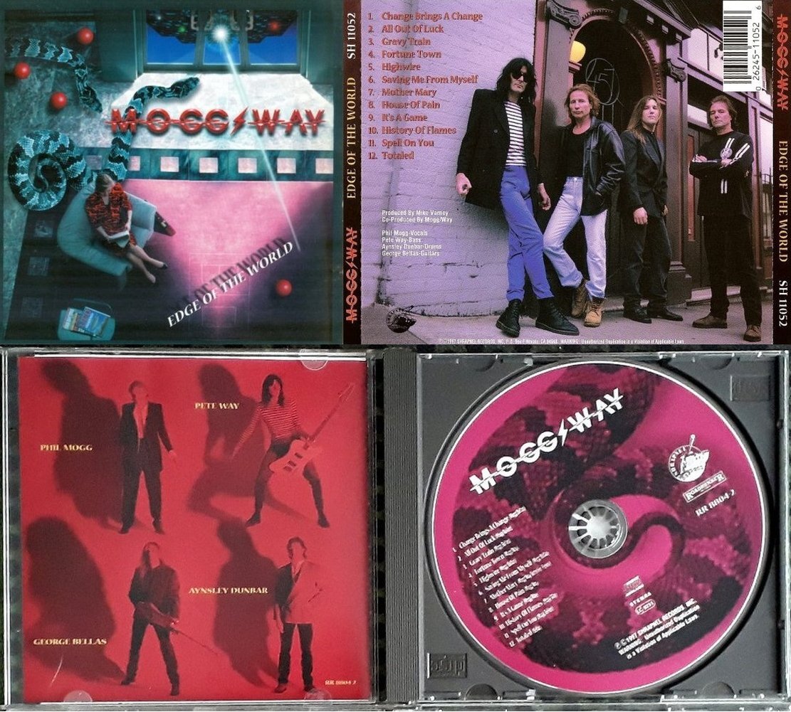 Первый альбом проекта Mogg/Way "Edge Of The World" (1997 г.)