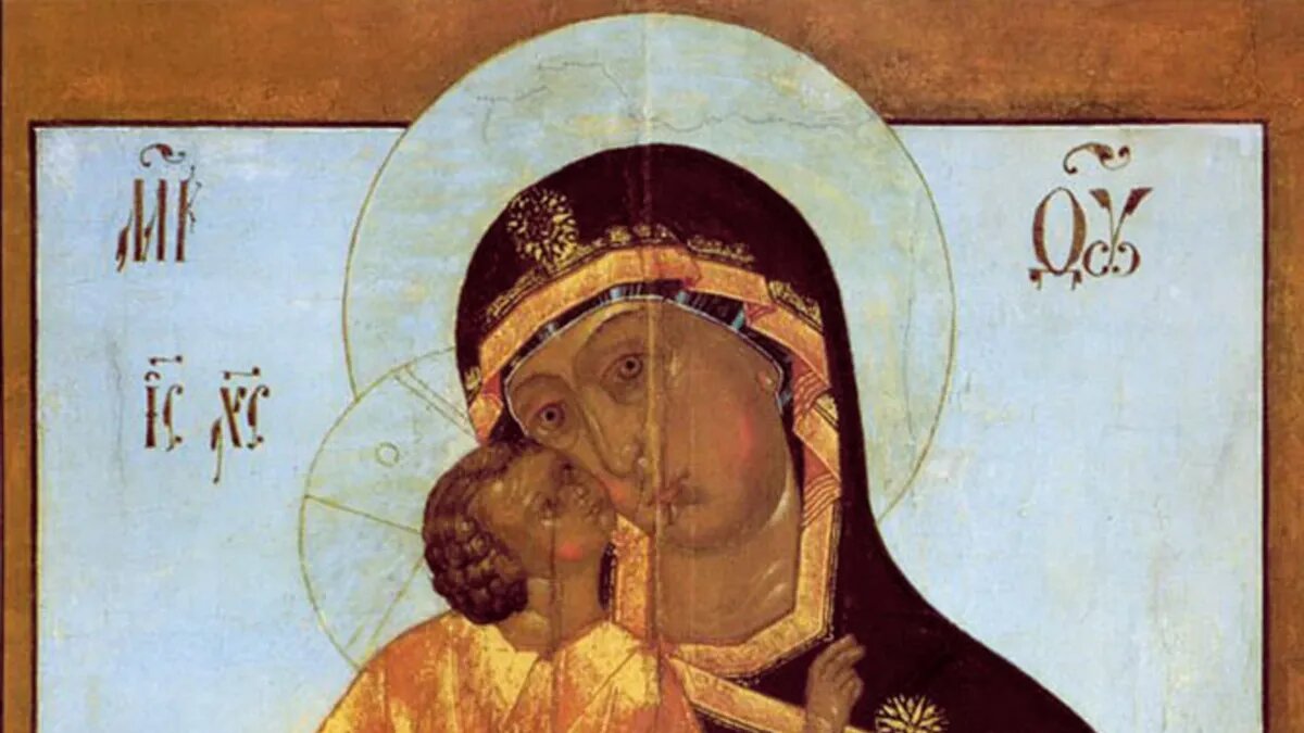 Икона Богородицы «Взыграние» (Угрешская). Фото: azbyka.ru