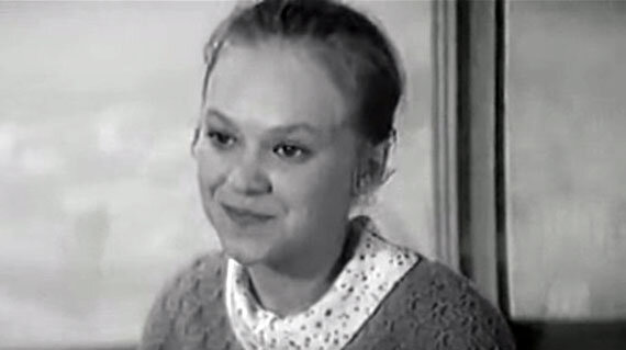 Ольга Сошникова. Кадр из фильма «Седьмое небо»