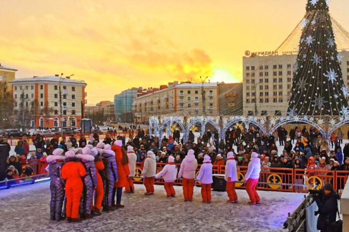    В центре Мурманска прошёл праздник «Здравствуй, солнце!»