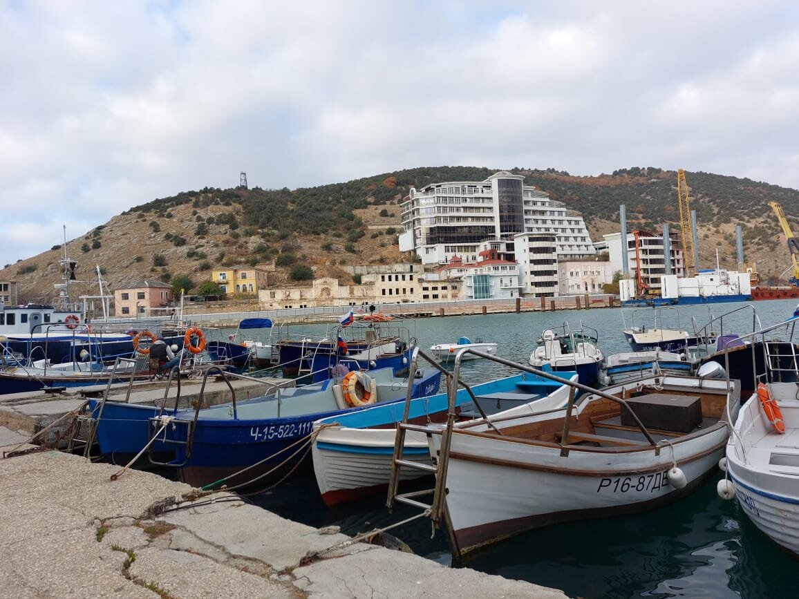 Яхты в Балаклаве,  фото автора