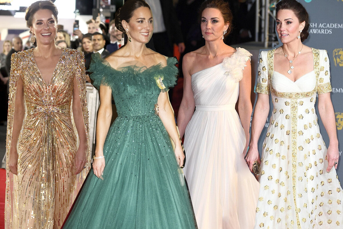     12 роскошных платьев, которые доказывают, что Кейт Миддлтон — настоящая принцесса!