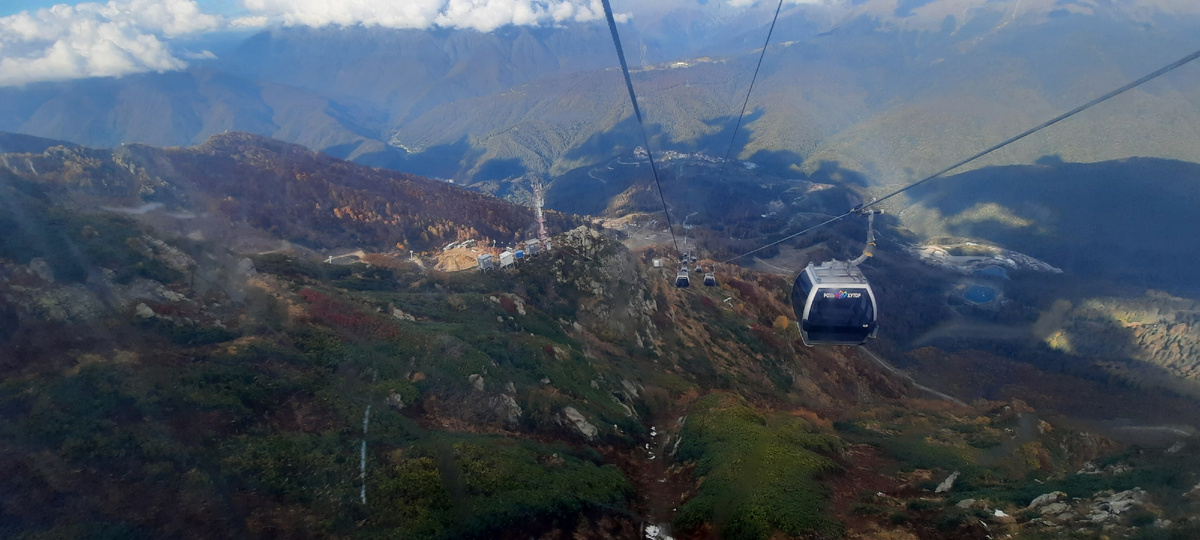 вид из закрытой кабинки