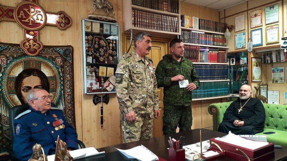     Фото: штаб регионального отделения общественной организации по развитию казачества «Союз казаков-воинов России и зарубежья»