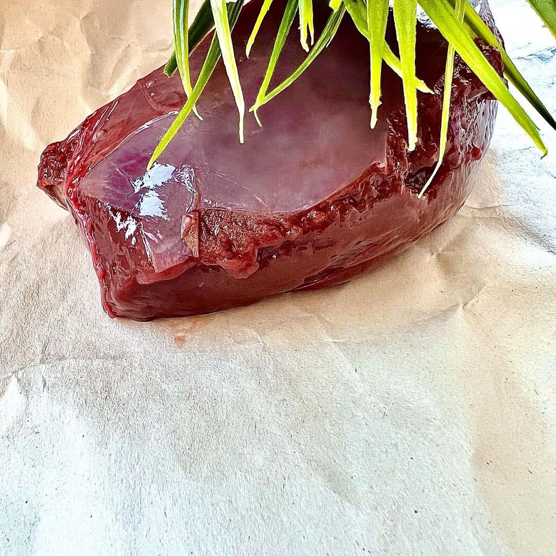 Говяжья печень. Фото автора.