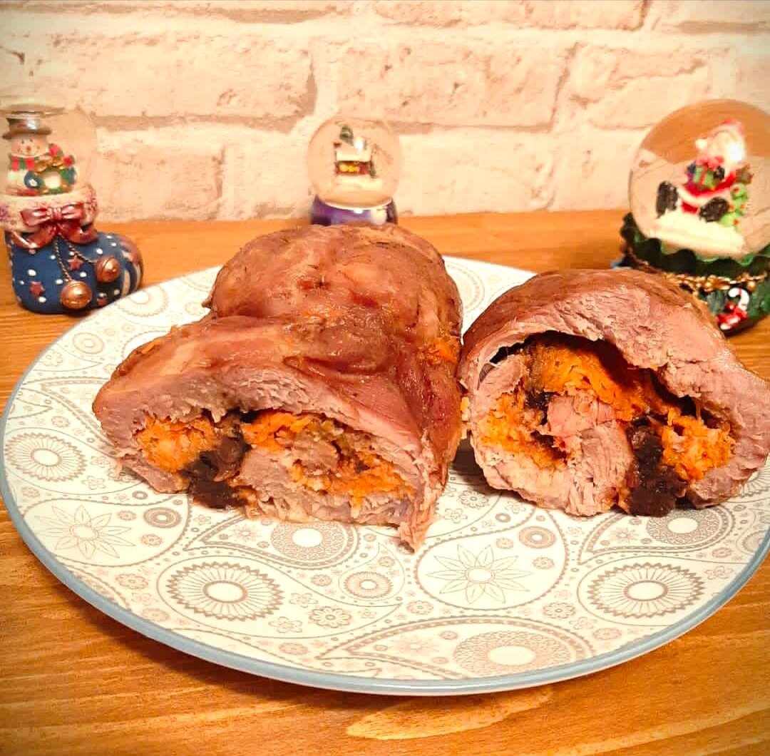 Мясной рулет. Фото автора 