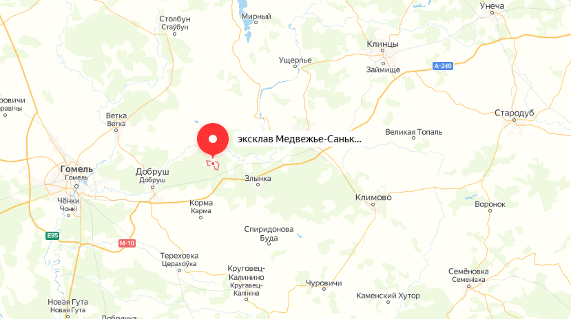 Скриншот автора канала с яндекс карт.