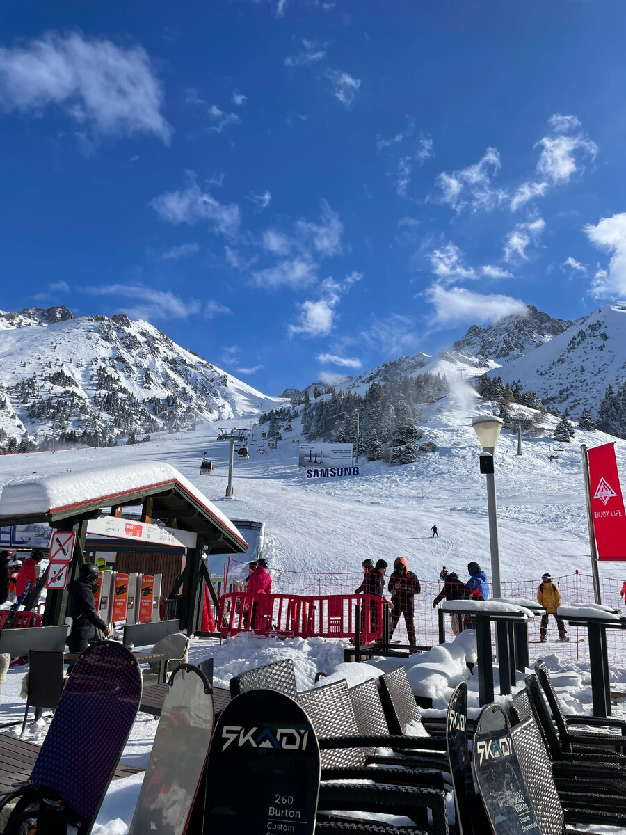 Горнолыжные курорты Алматы, фото автора Настасья Ветер Мокич 