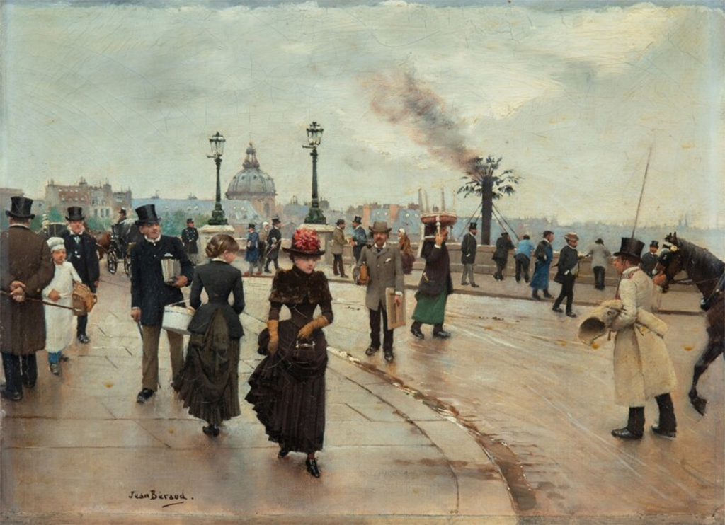 Снизу картины. Jean Beraud художник. Художник Jean Beraud картины.