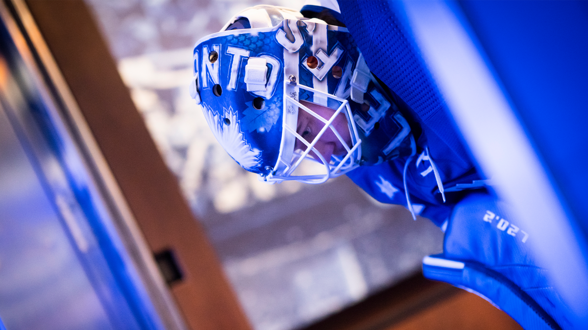    Голкипер "Торонто Мейпл Лифс" Илья Самсонов© Фото : nhl.com/mapleleafs
