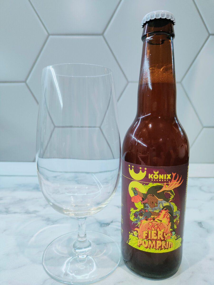 Пиво "Fiery Pumpkin" (Огненная Тыква) от Konix Brewery